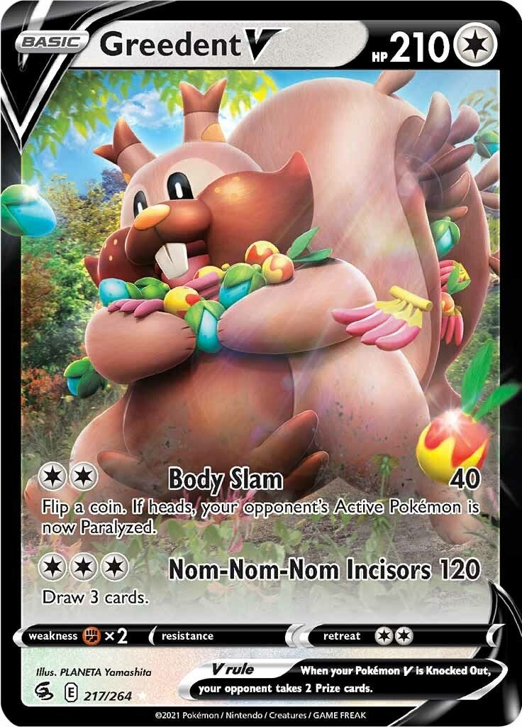 Image for Greedent V - Pokemon