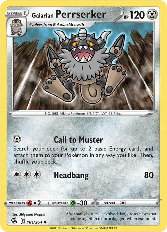 Image for Galarian Perrserker - Pokemon