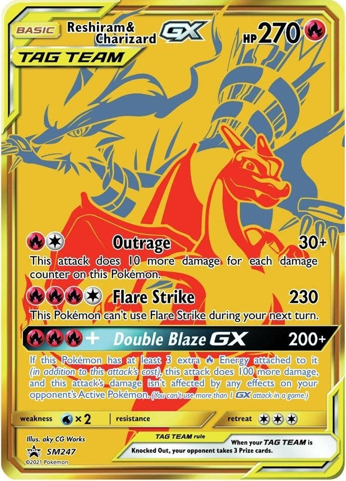 Image for Reshiram & Charizard GX - SM247 - Pokemon