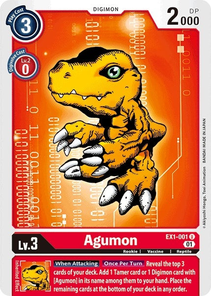 Image for Agumon - Digimon Card Game
