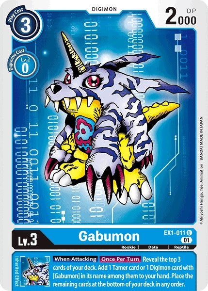 Image for Gabumon - Digimon Card Game
