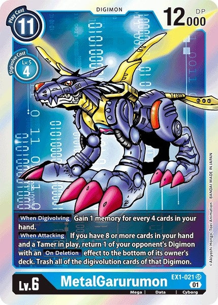 Image for MetalGarurumon - Digimon Card Game