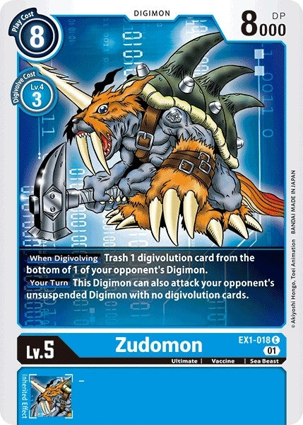 Image for Zudomon - Digimon Card Game
