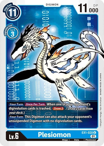 Image for Plesiomon - Digimon Card Game