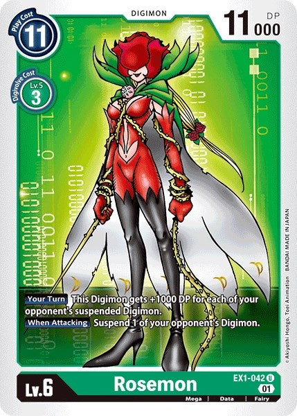Image for Rosemon - Digimon Card Game