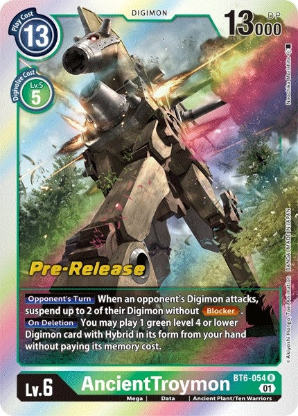 Image for AncientTroymon - Digimon Card Game