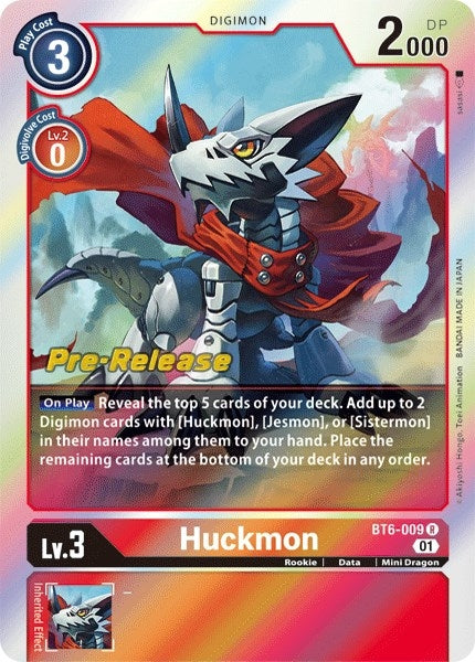 Image for Huckmon - Digimon Card Game