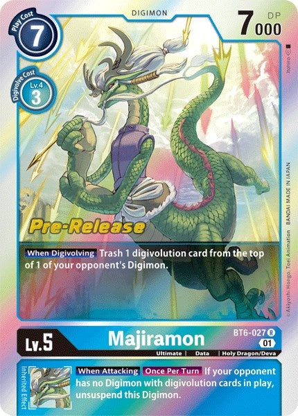Image for Majiramon - Digimon Card Game