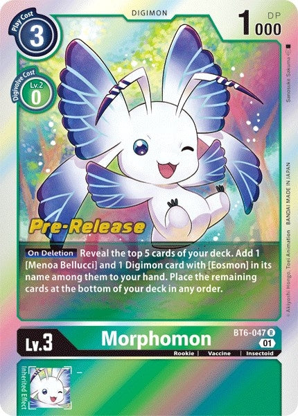 Image for Morphomon - Digimon Card Game