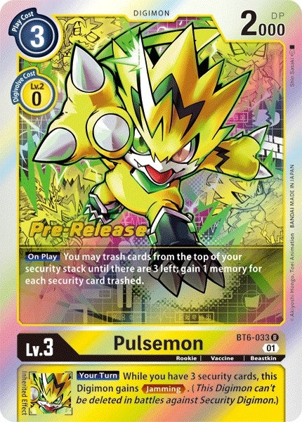 Image for Pulsemon - Digimon Card Game