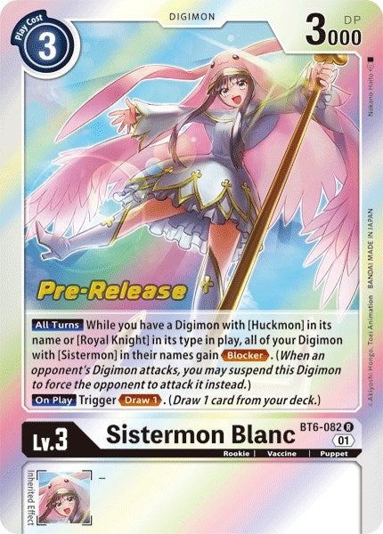 Image for Sistermon Blanc - Digimon Card Game
