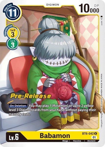 Image for Babamon - Digimon Card Game