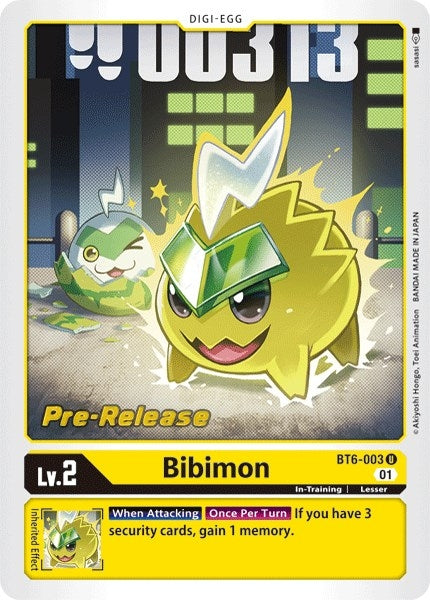 Image for Bibimon - Digimon Card Game