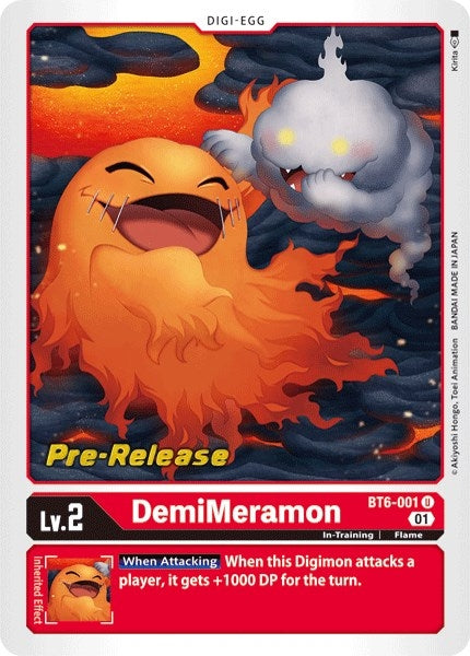 Image for DemiMeramon - Digimon Card Game