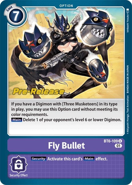 Image for Fly Bullet - Digimon Card Game