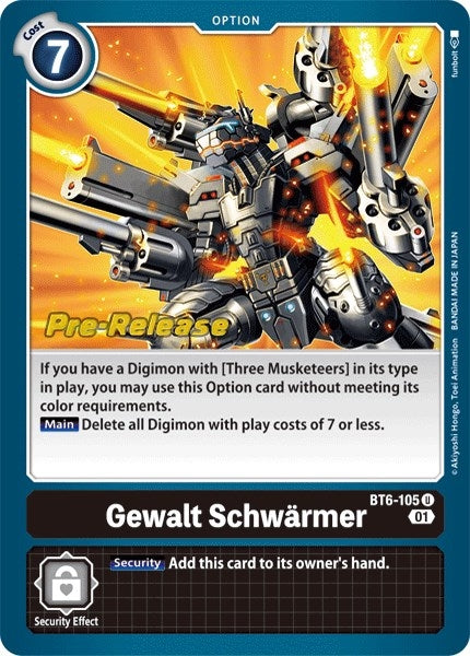 Image for Gewalt Schwarmer - Digimon Card Game