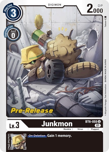 Image for Junkmon - Digimon Card Game