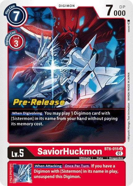 Image for SaviorHuckmon - Digimon Card Game