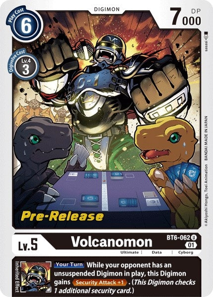 Image for Volcanomon - Digimon Card Game