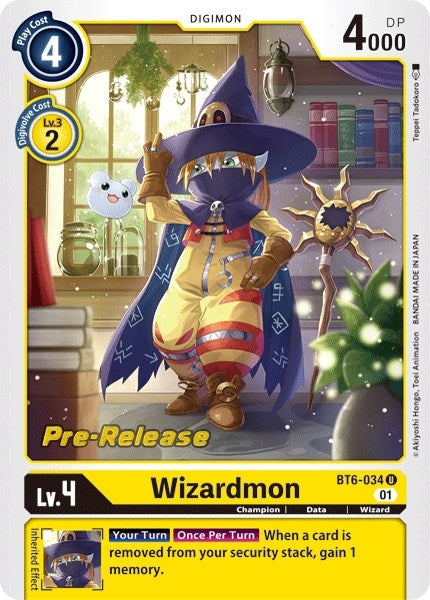 Image for Wizardmon - Digimon Card Game