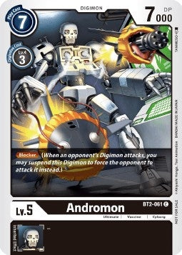 Image for Andromon (Double Diamond Pre-Release) - Digimon Card Game