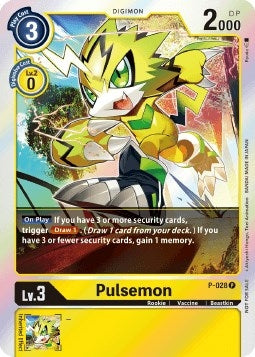 Image for Pulsemon - P-028 (Double Diamond Pre-Release) - Digimon Card Game