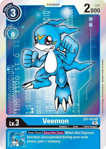 Image for Veemon - Digimon Card Game