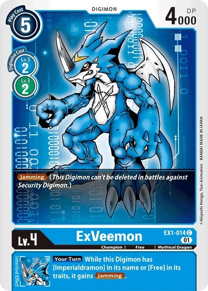 Image for ExVeemon - Digimon Card Game