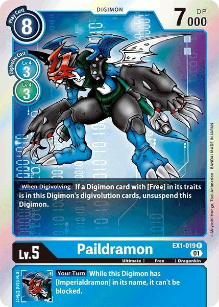 Image for Paildramon - Digimon Card Game