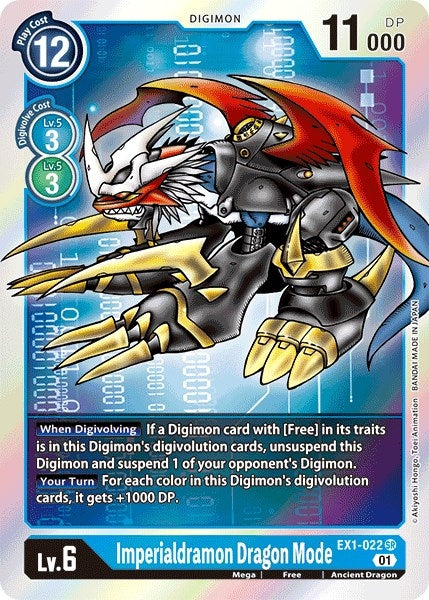 Image for Imperialdramon Dragon Mode - Digimon Card Game