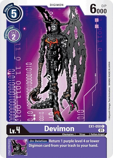 Image for Devimon - Digimon Card Game