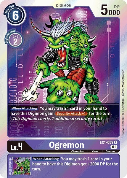 Image for Ogremon - Digimon Card Game