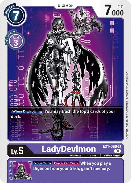 Image for LadyDevimon - Digimon Card Game