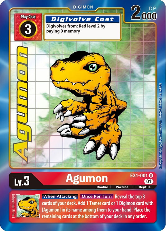 Image for Agumon (Alternate Art) - Digimon Card Game