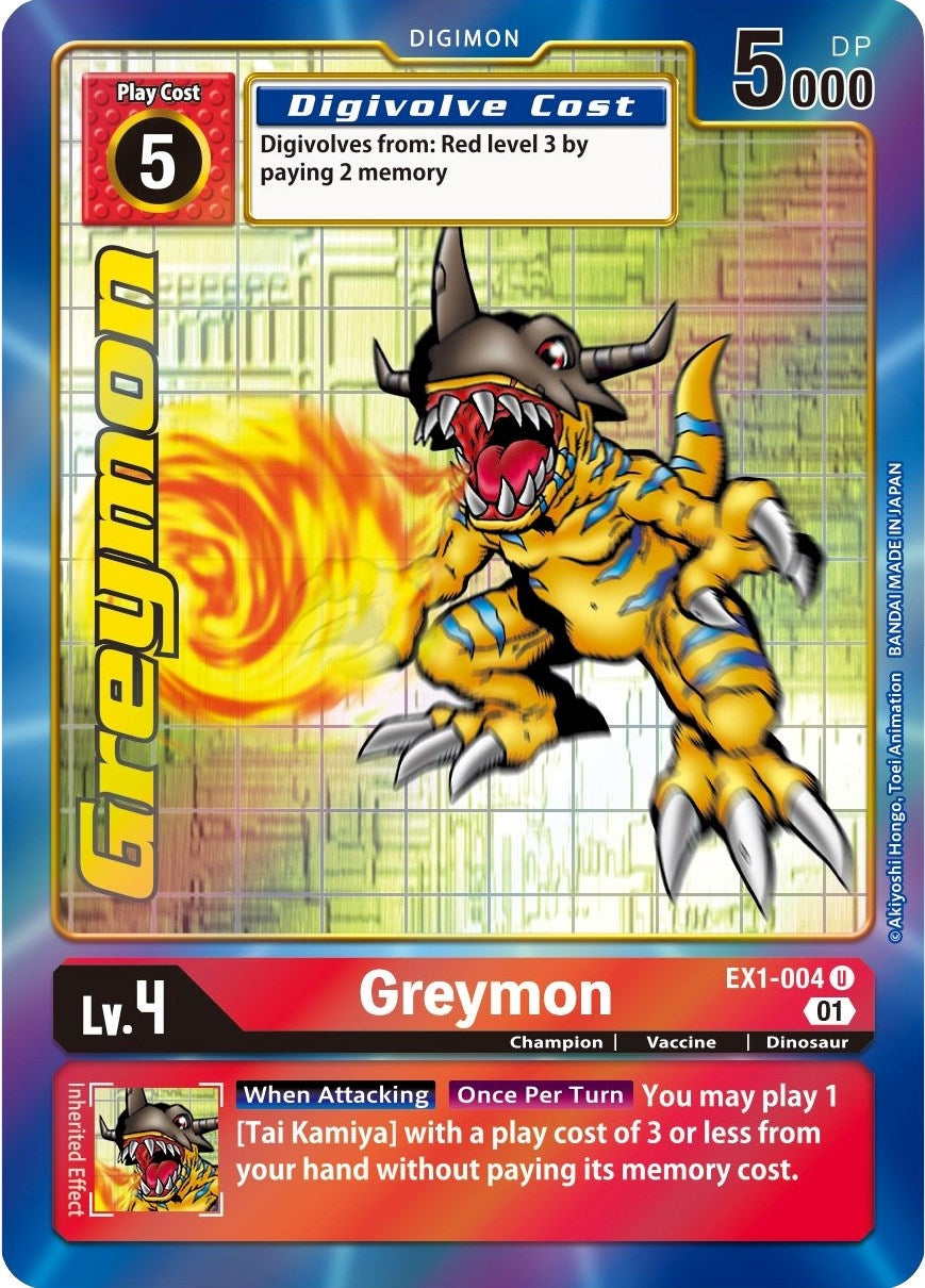 Image for Greymon (Alternate Art) - Digimon Card Game