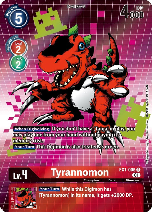 Image for Tyrannomon (Alternate Art) - Digimon Card Game