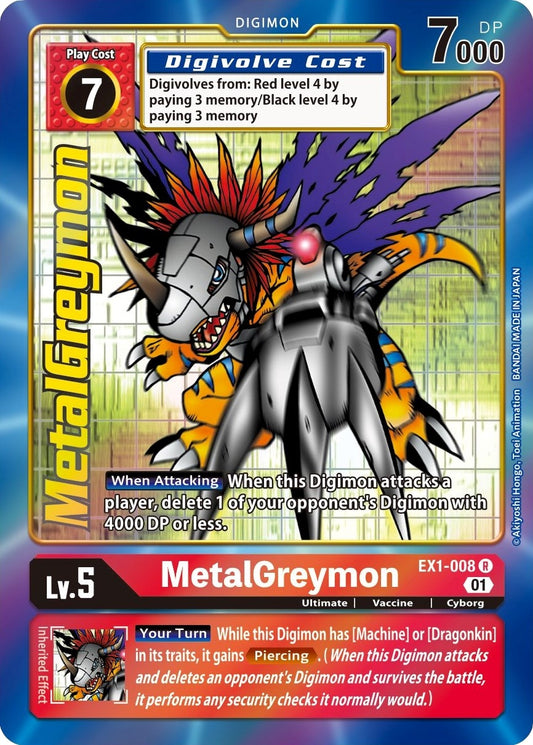 Image for MetalGreymon (Alternate Art) - Digimon Card Game