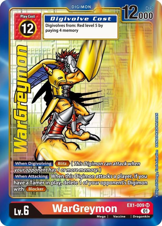 Image for WarGreymon (Alternate Art) - Digimon Card Game