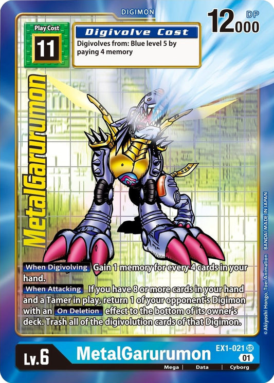 Image for MetalGarurumon (Alternate Art) - Digimon Card Game