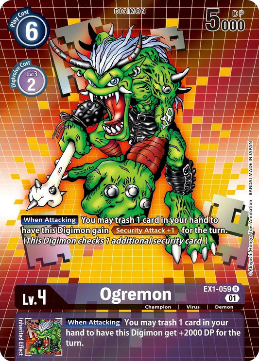 Image for Ogremon (Alternate Art) - Digimon Card Game