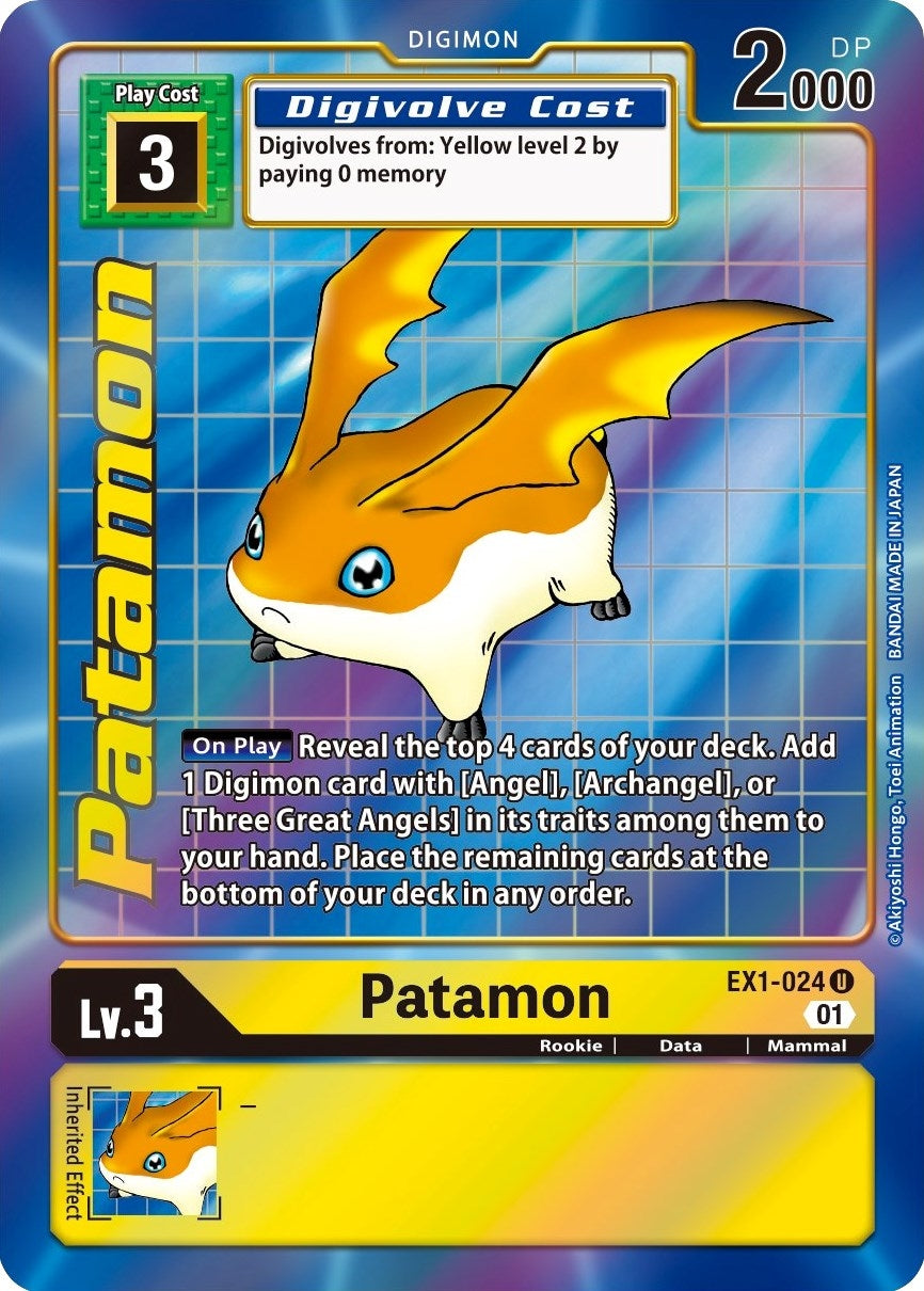 Image for Patamon (Alternate Art) - Digimon Card Game