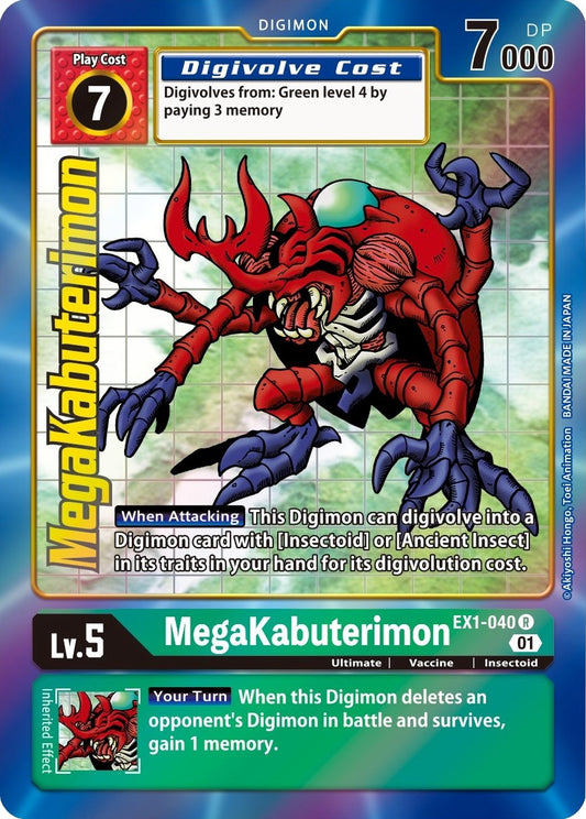 Image for MegaKabuterimon (Alternate Art) - Digimon Card Game