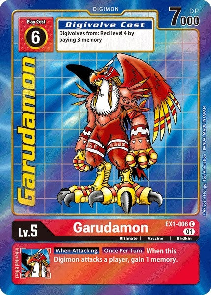 Image for Garudamon (Alternate Art) - Digimon Card Game