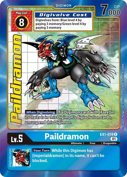 Image for Paildramon (Alternate Art) - Digimon Card Game
