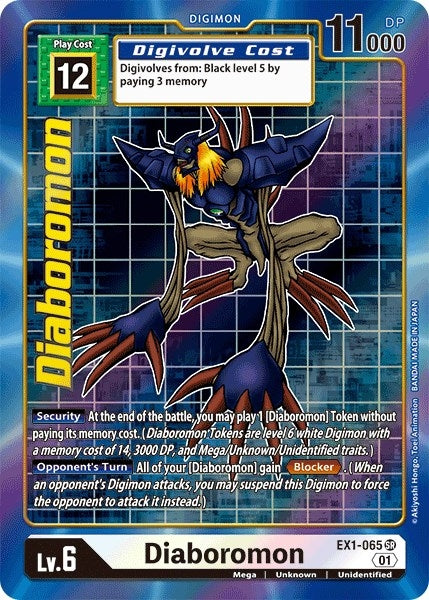 Image for Diaboromon (Alternate Art) - Digimon Card Game