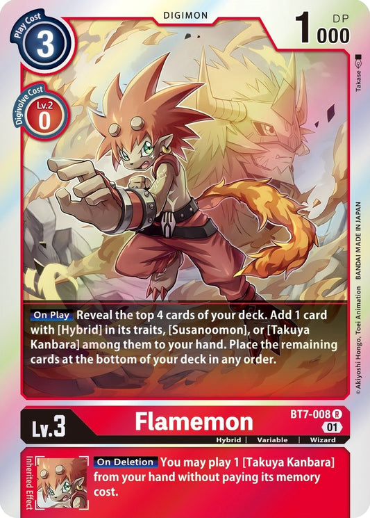 Image for Flamemon - Digimon Card Game