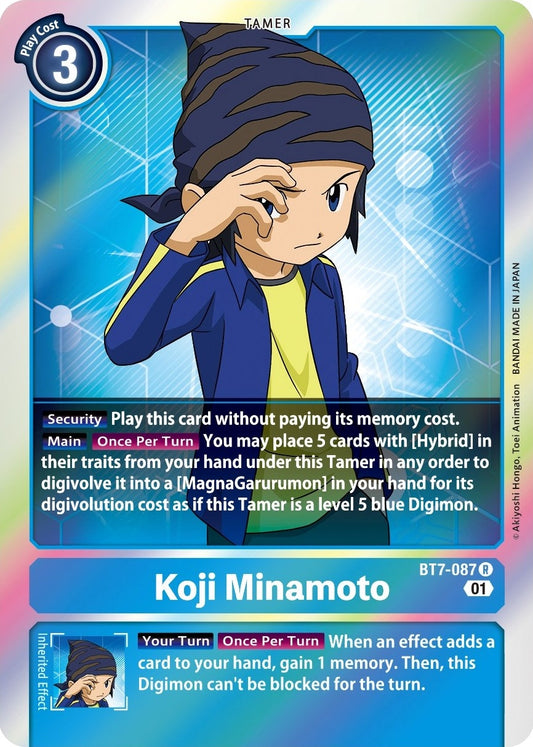 Image for Koji Minamoto - Digimon Card Game
