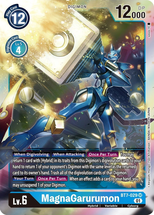 Image for MagnaGarurumon - Digimon Card Game