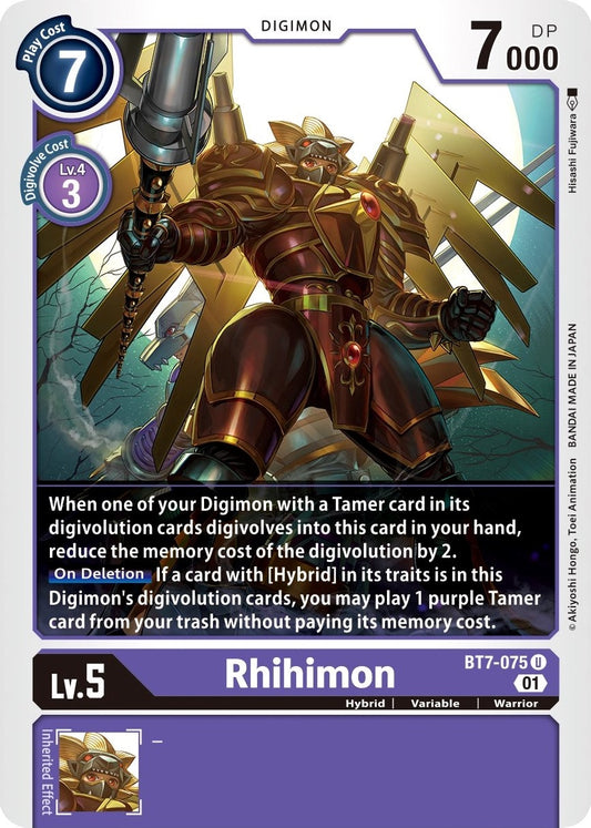 Image for Rhihimon - Digimon Card Game