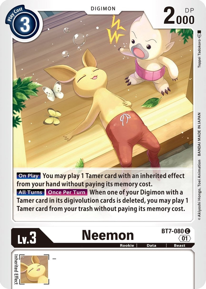Image for Neemon - Digimon Card Game